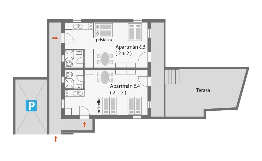 Villa Kristinka 沃迪切 外观 照片