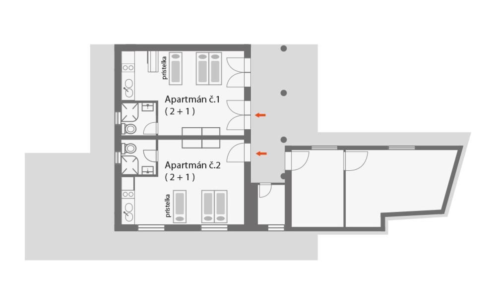 Villa Kristinka 沃迪切 外观 照片